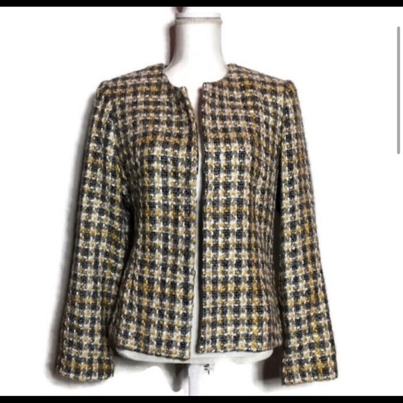 Tara Ryan Multi-Colored Blazer, NWOT, Size 10 - Picture 6 of 7